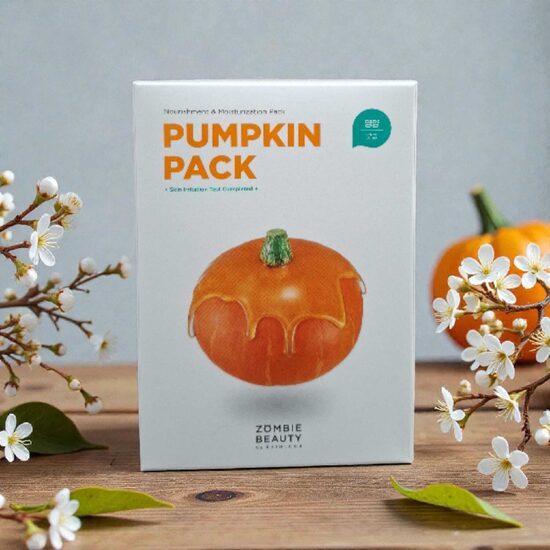 Zombie Beauty Nourishment And Moisturization Pack Pumpkin Pack barojoša un mitrinoša sejas maska 64g